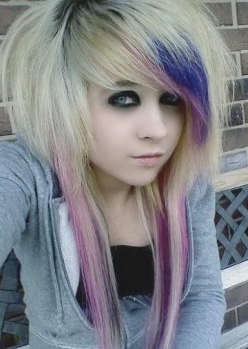 How to Style Emo Hair in the New Hairstyles  Jazzy Colors  Her Style Code